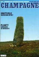 Folklore de Champagne N°131 - Hauteville inventaire de 1827. Planty bornages de manants